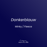 Verzwaringsdeken 2 kg - 90x120 cm + Hoes Donkerblauw Minky
