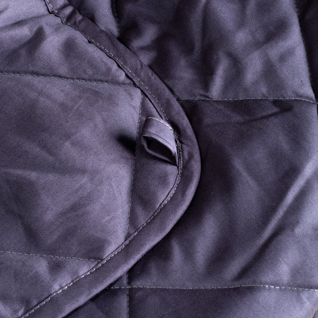 Verzwaringsdeken 15 kg - 240x220 cm + Hoes Grijs Bamboe