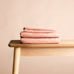 Couverture lestée 15 kg - 240x220 cm + Housse Saumon Coton