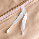 Couverture lestée 15 kg - 240x220 cm + Housse Beige Coton