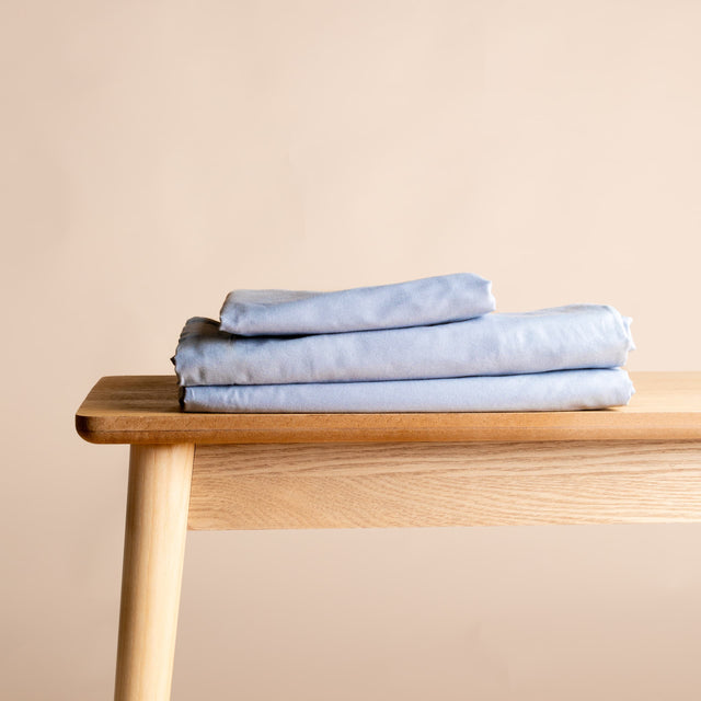 Weighted blanket cover - 150x200 cm - Blue - Cotton