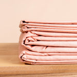 Couverture lestée 15 kg - 240x220 cm + Housse Saumon Coton