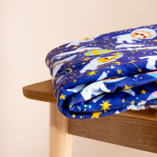 Verzwaringsdeken 2 kg - 90x120 cm + Hoes Astronaut Minky