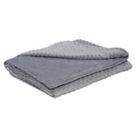 Verzwaringsdeken 2 kg - 90x120 cm + Hoes Grijs Minky
